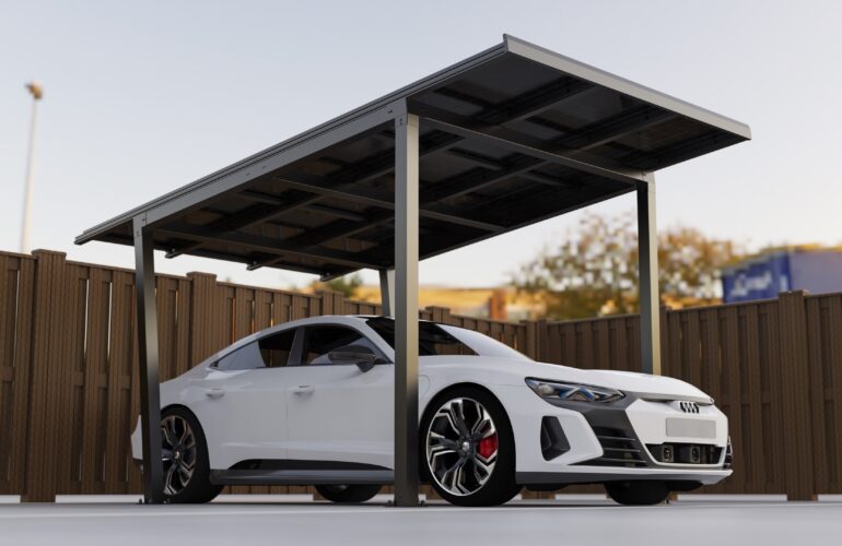 car port solaire - Green Home Habitat